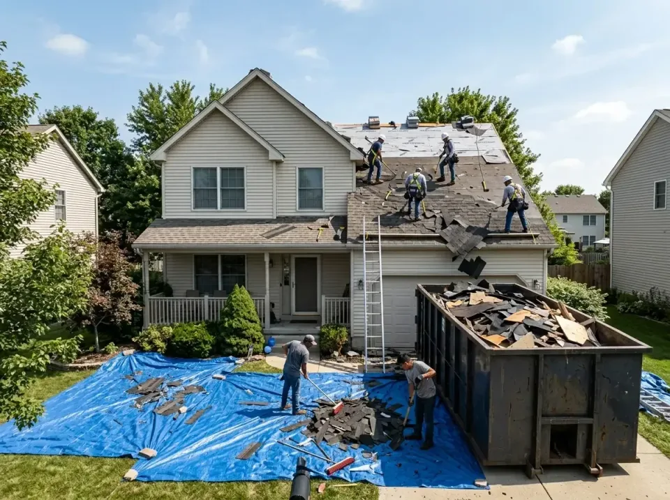 roof-replacement-debris-remova-004 — frequently asked questions, Cheapest Dumpster Rentals in Seabrook Island, SC